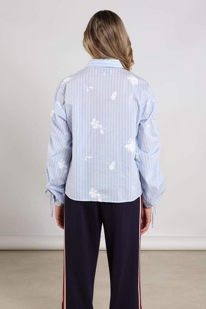 NUKUS Blouse NKS02101 Blauw 3