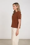NUKUS T-Shirt NKF04012 Bruin 4
