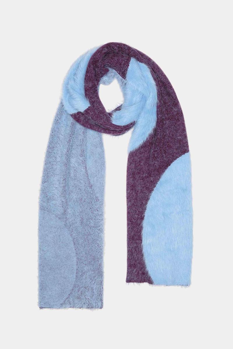 POM Amsterdam Sjaal SP9424 Paars 2
