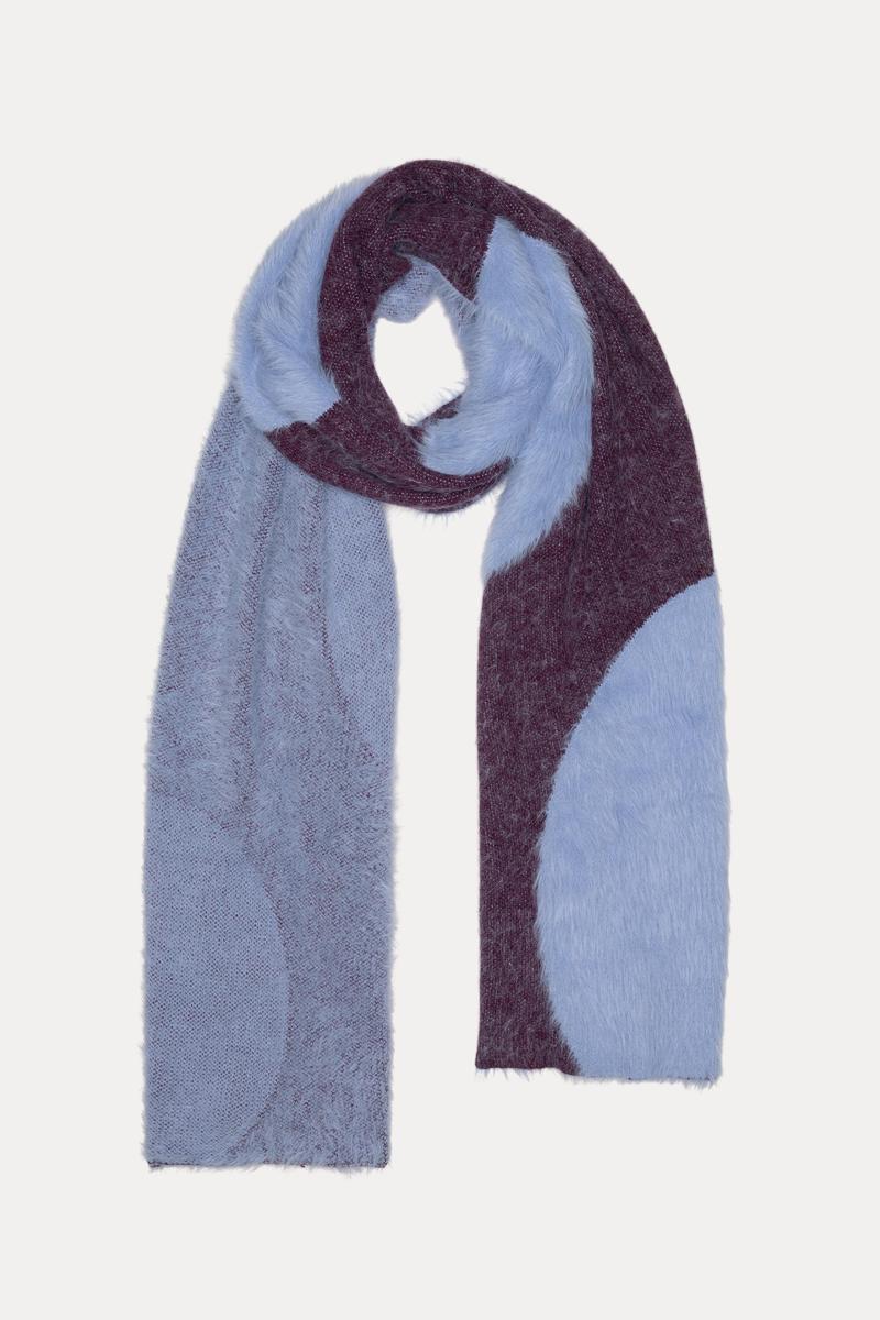 POM Amsterdam Sjaal SP9424 Paars 2