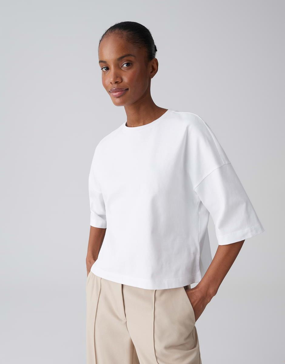 OPUS T-Shirt Sarenzi Wit 1