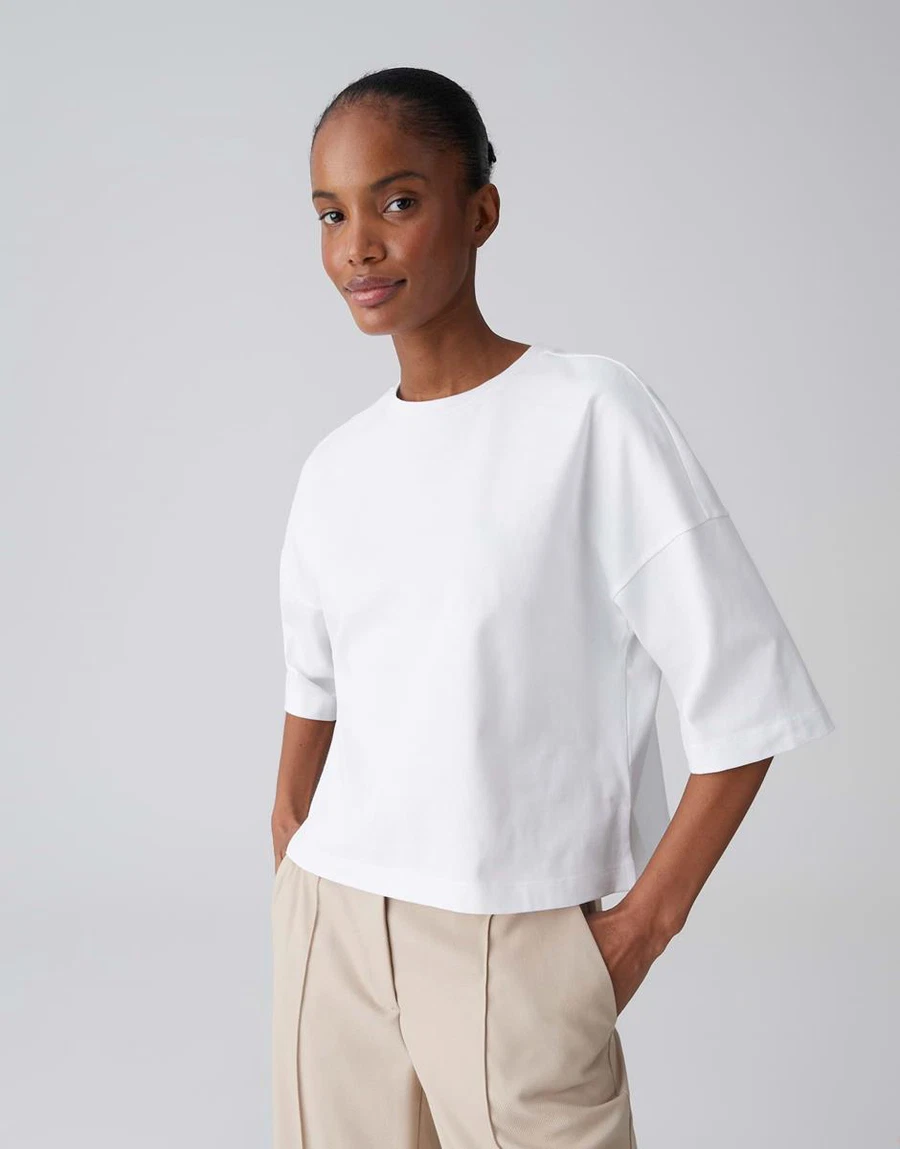 OPUS T-Shirt Sarenzi Wit 1