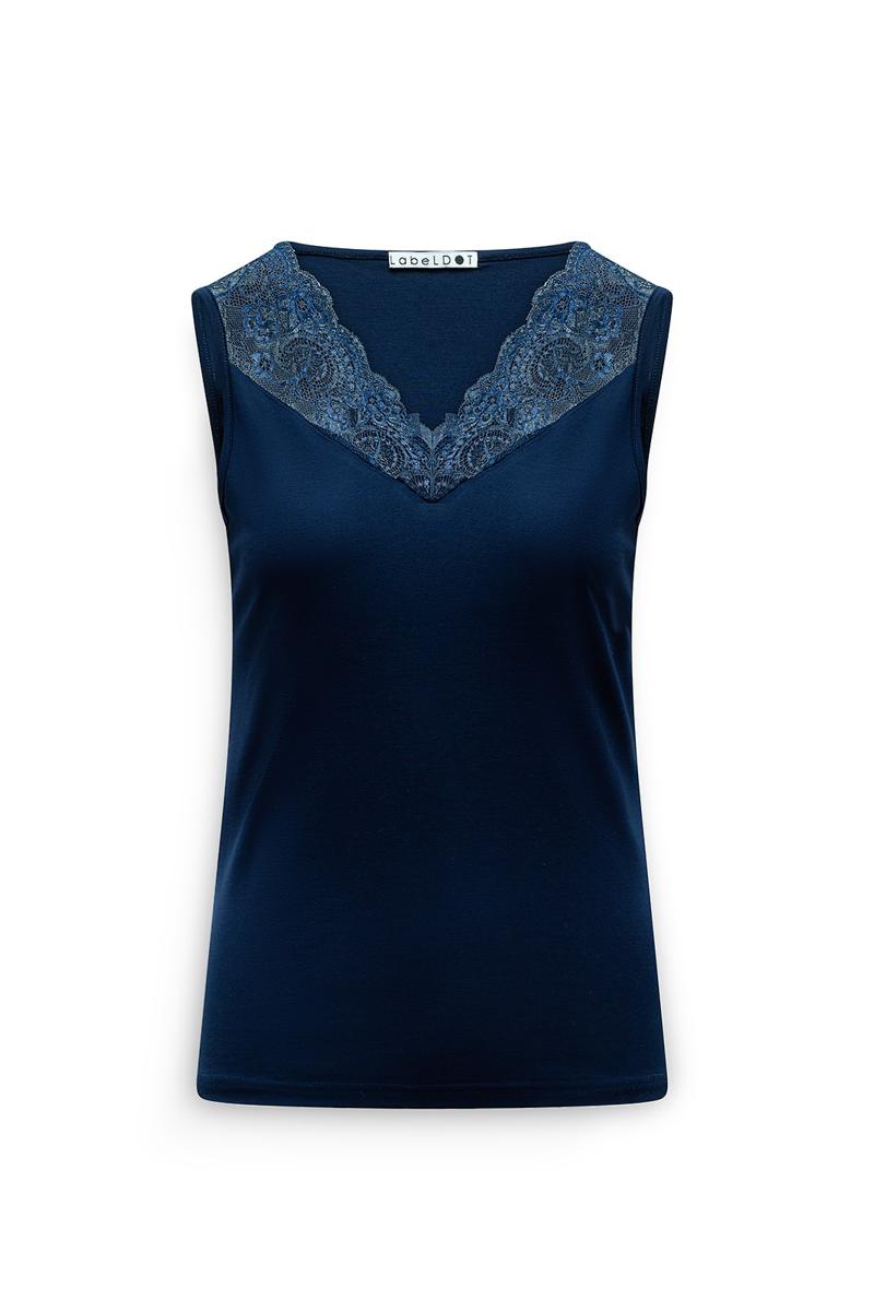 Label DOT Top Max Blauw 2