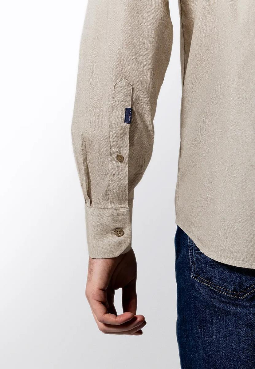 State of Art Overhemd 211-16017 Beige 4