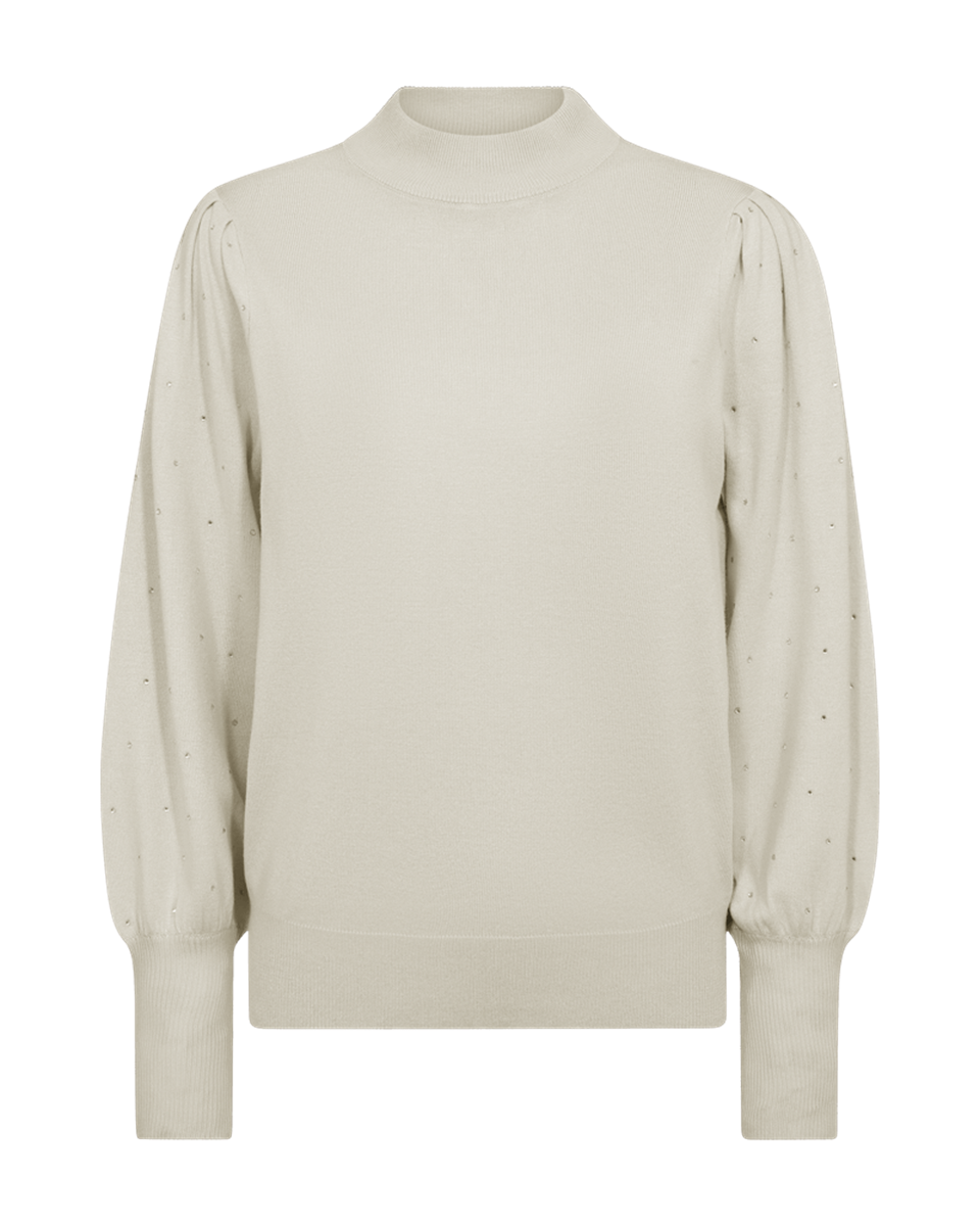 Freequent Trui Dotka Off-White 1