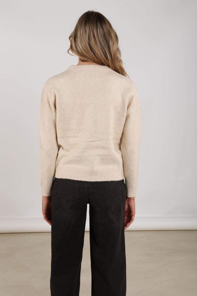 NUKUS Trui Kate Beige 3
