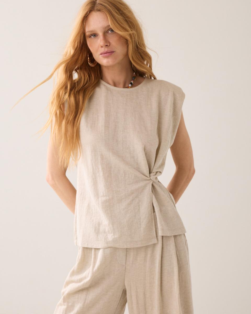 Summum Blouse 3s5299-30761 Beige 1