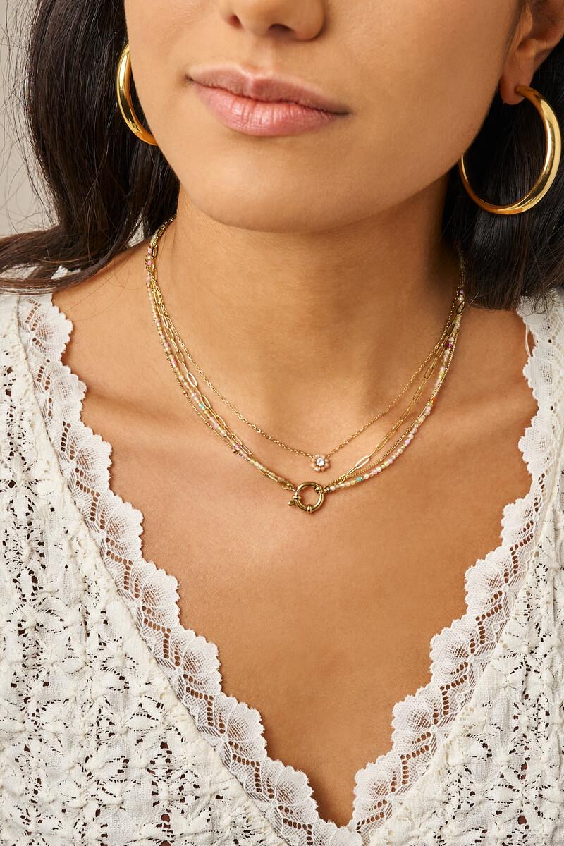 My Jewellery Ketting MJ15387 Goud 2