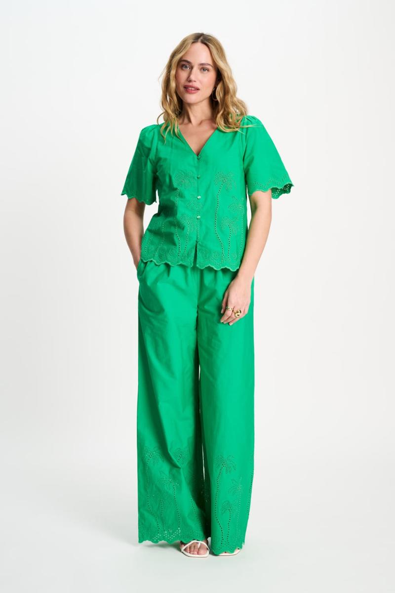 POM Amsterdam Blouse SP9544 Groen 6