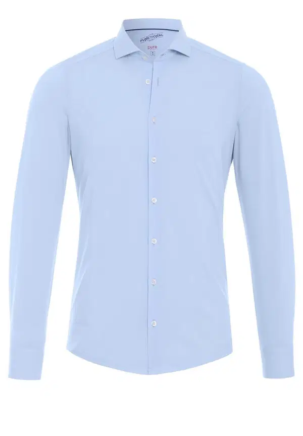 Pure Overhemd 4030-21750 Blauw 1