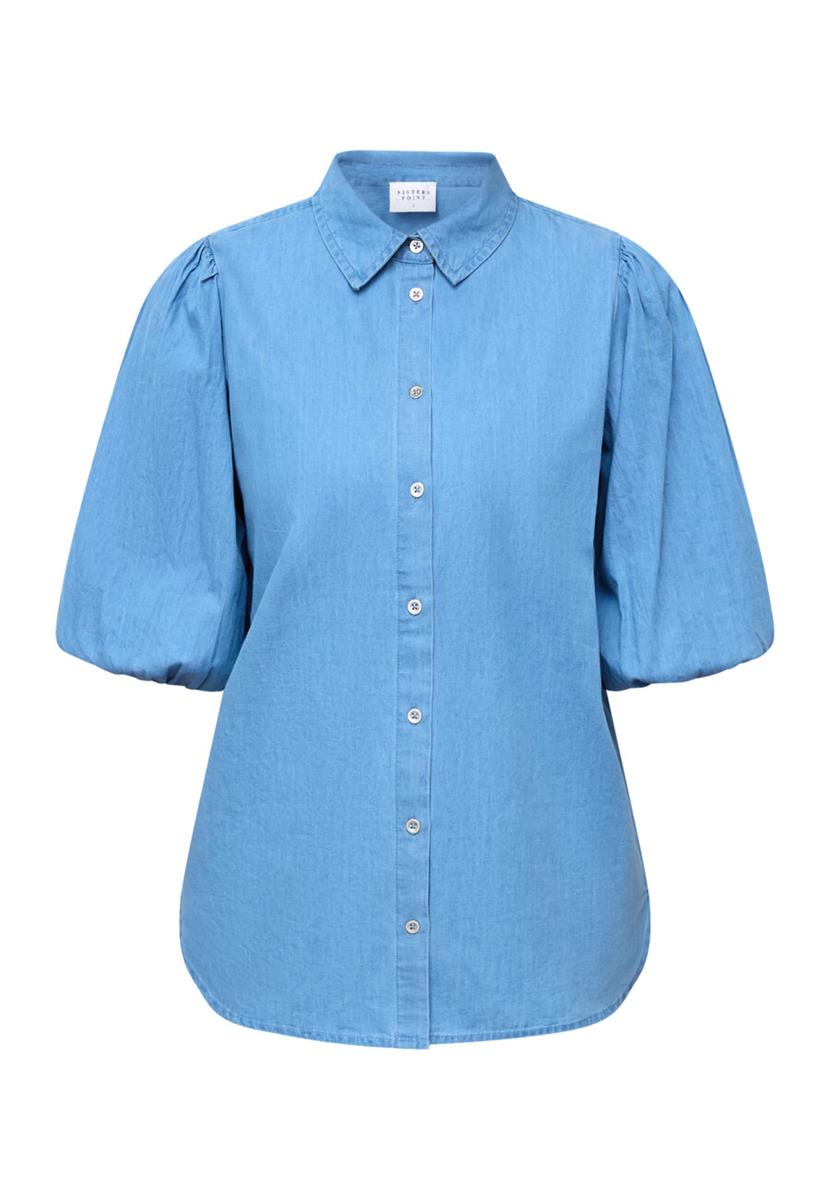 Sisters Point Blouse Ella-Sh75 Blauw 2