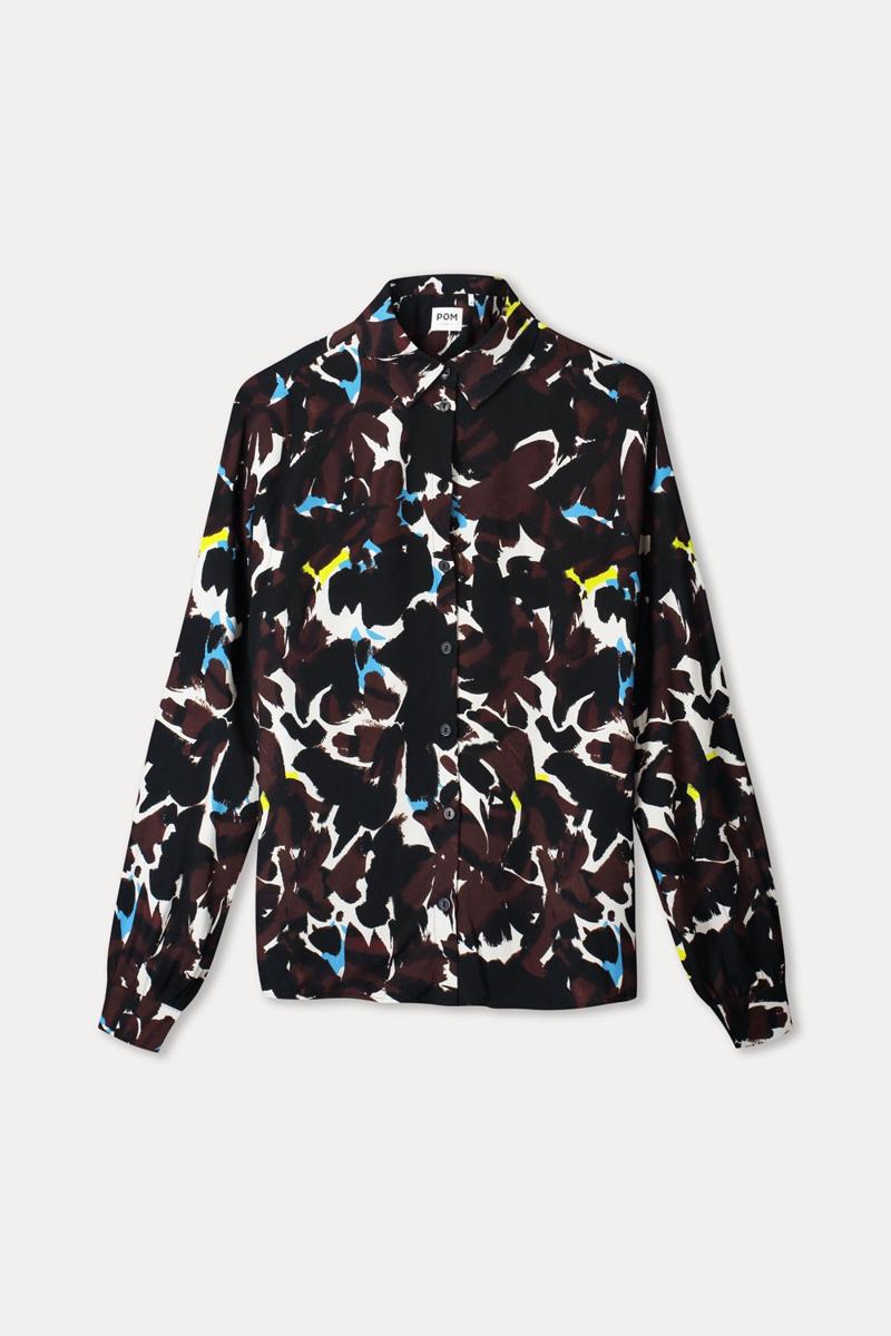 POM Amsterdam Blouse SP9708 Bruin 4