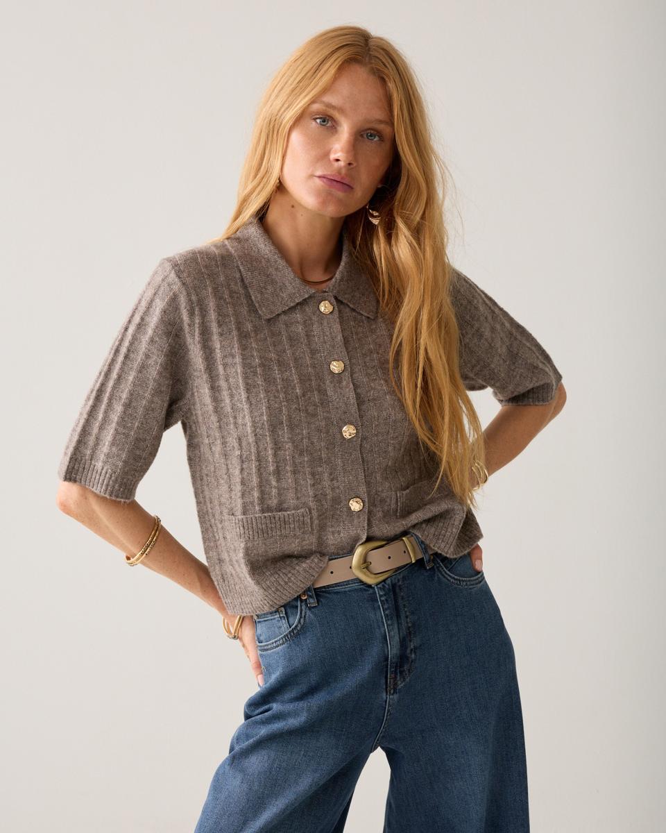 Summum Vest 7s8019-70088 Taupe 1