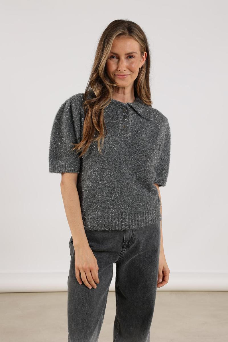 NUKUS Trui Sandra Grijs 1