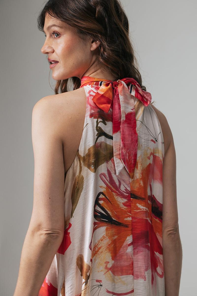 Label DOT Jurk 2613005 Roze 3