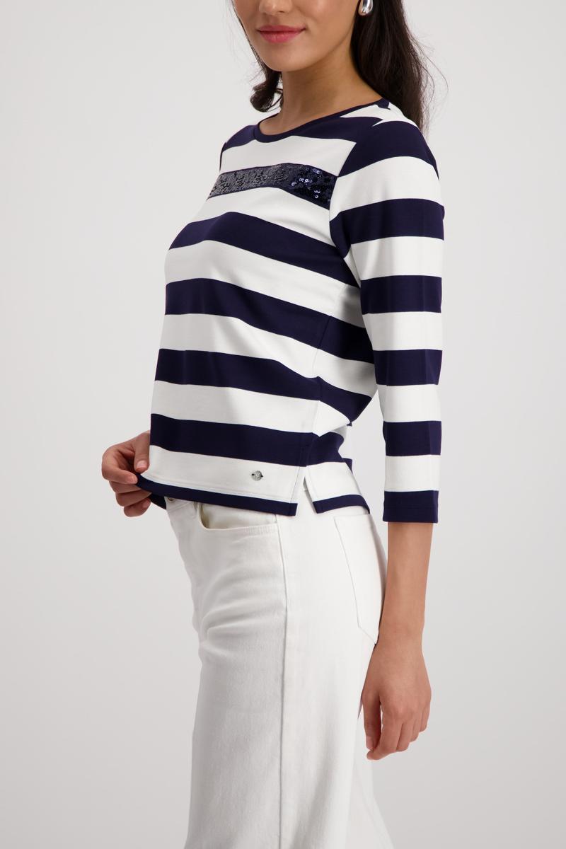 Monari Longsleeve 410930 Blauw 4