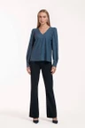 Studio Anneloes Blouse Les Denim Blauw 2