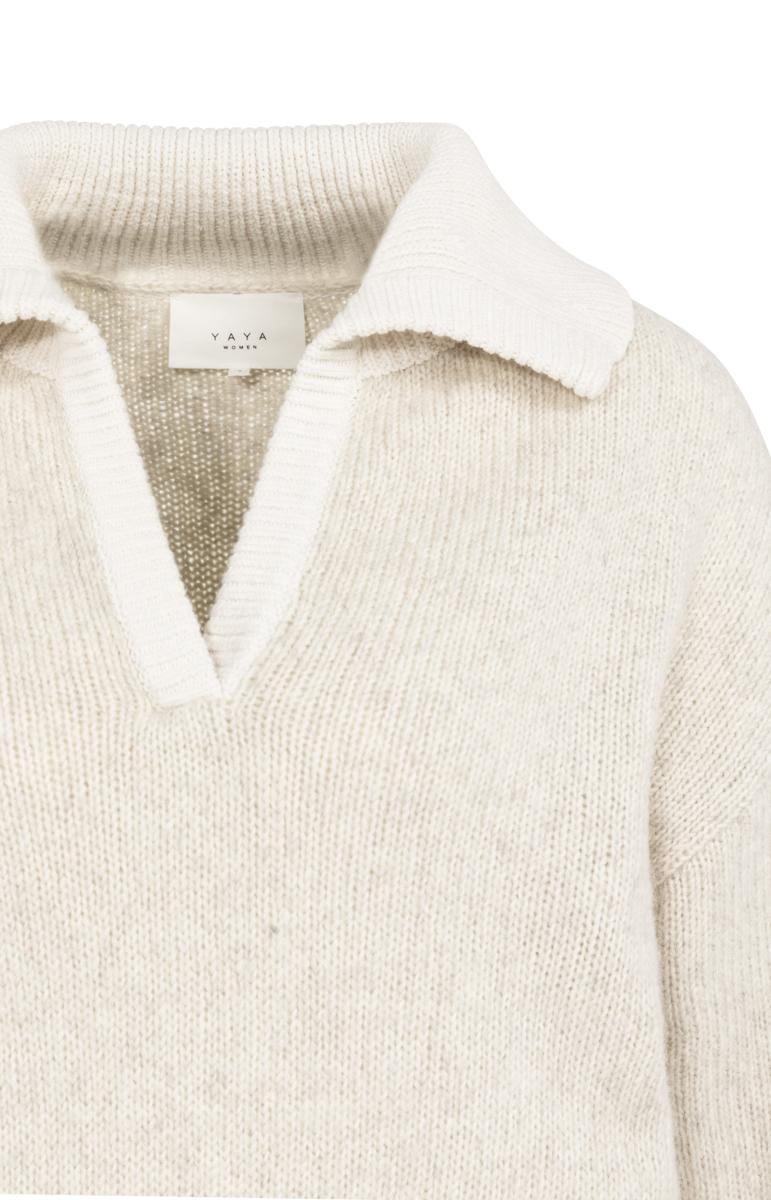 YAYA Trui 01-000547-601 Beige 5