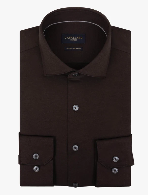 Cavallaro Overhemd 110265001 Bruin 1