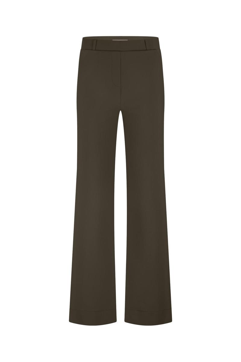 Studio Anneloes Pantalon Lexie bonded trou Groen 1