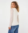 EsQualo Longsleeve F26.30504 Off-White 3
