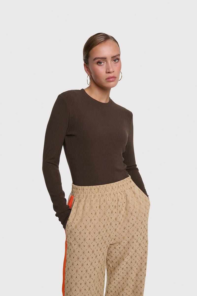 Alix The Label T-Shirt 2508870439 Bruin 1