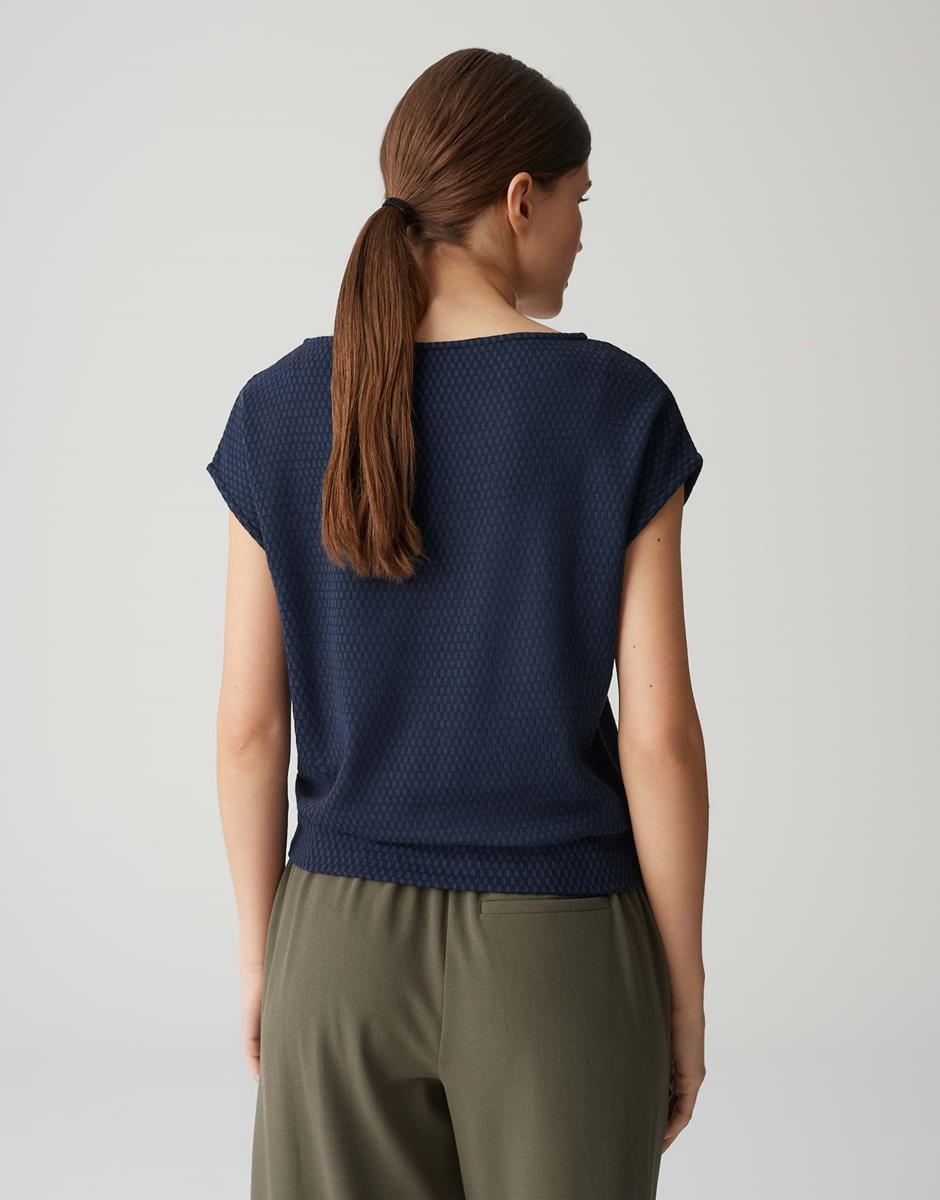 OPUS T-Shirt Sumsala Blauw 3