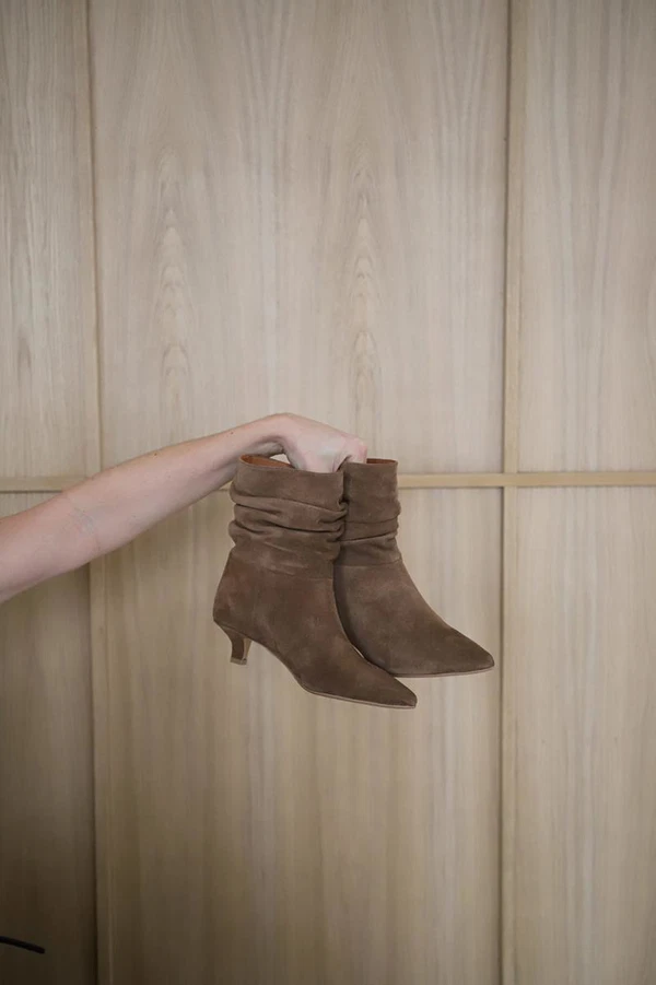 Babouche Laarzen Silva Taupe 1