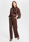 SWING Pantalon 3AL01000 Bruin 1