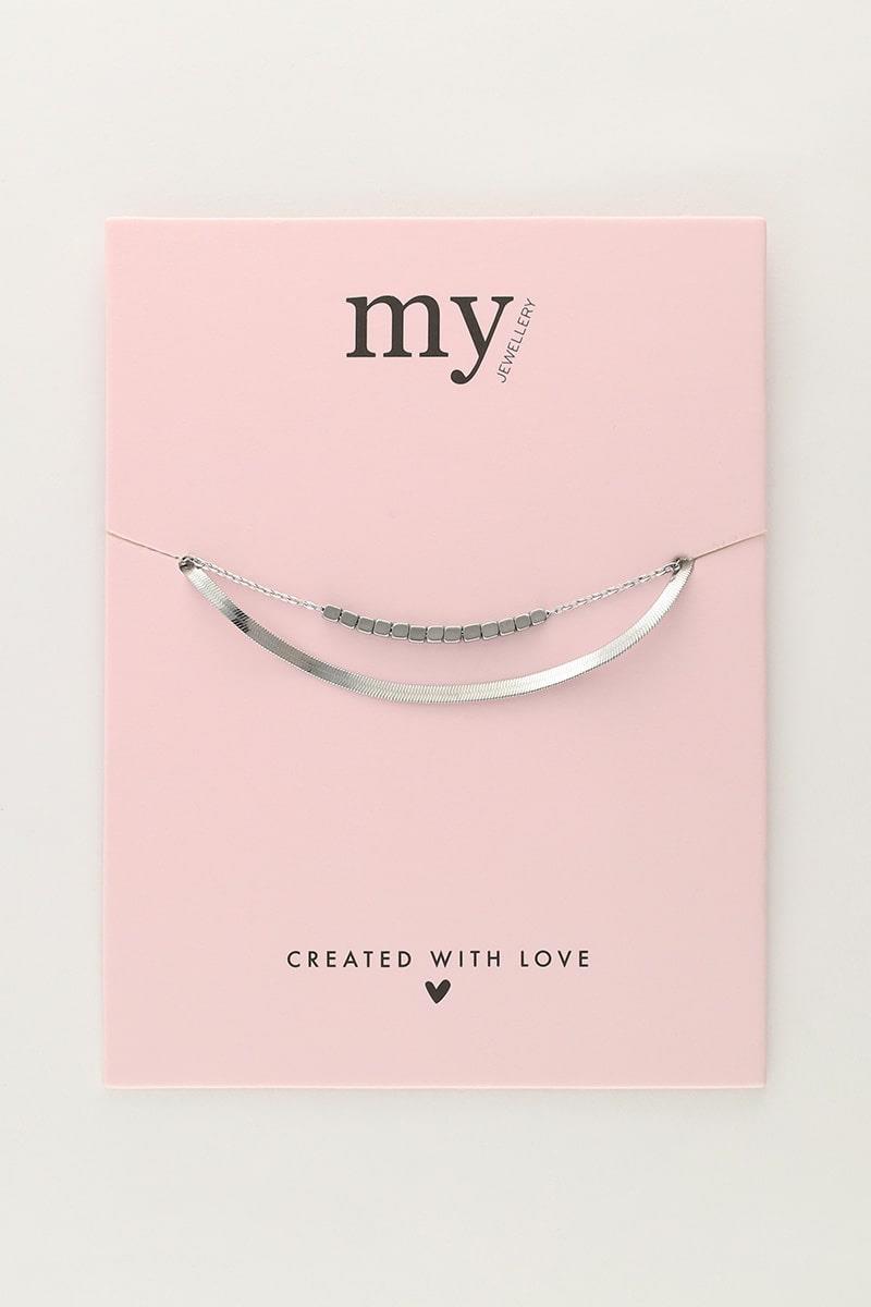 My Jewellery Armband MJ10158 Zilver 2