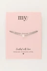My Jewellery My Jewellery Armband MJ11096 Zilver 2