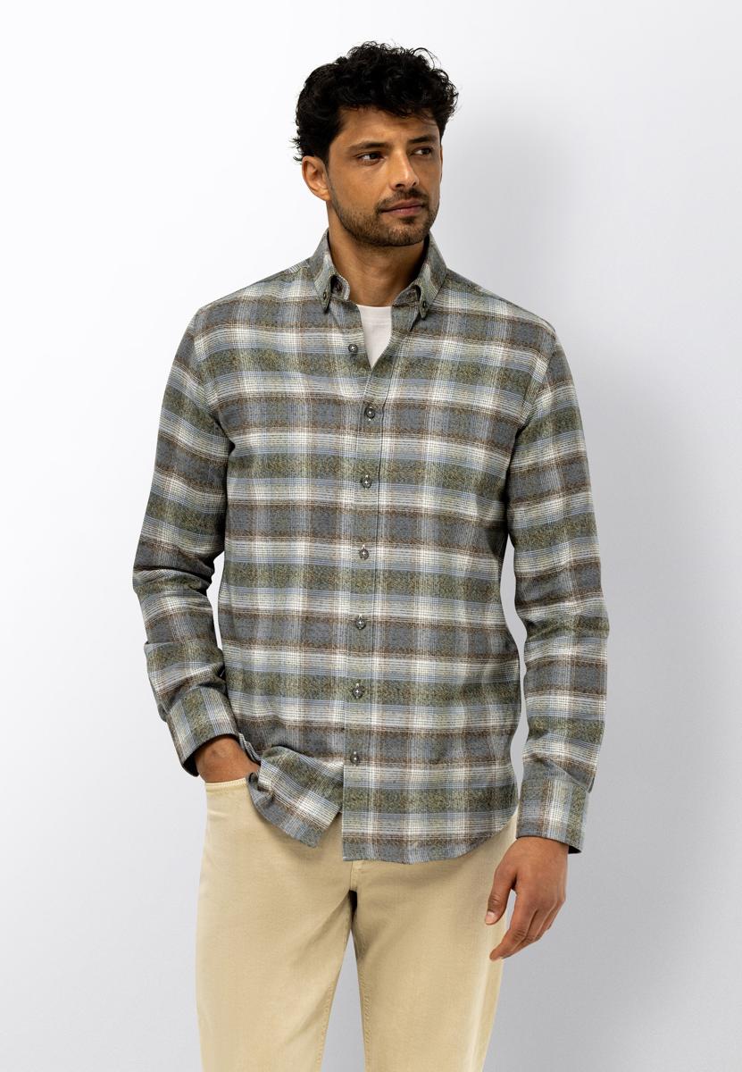 State of Art Overhemd 215-26276 Bruin 1