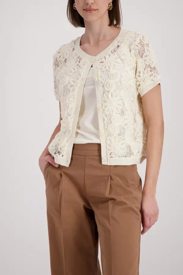 Monari Blouse 410856 Zilver 1