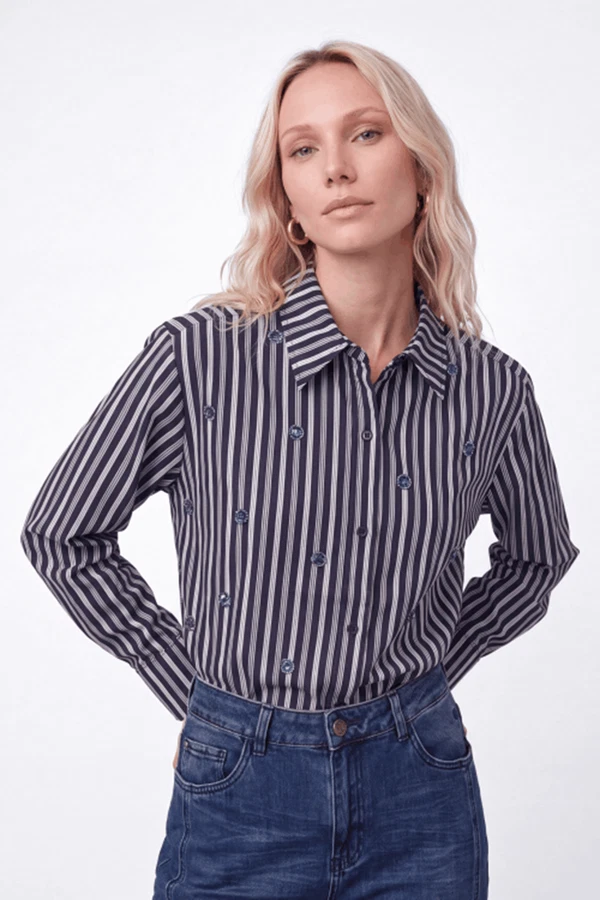 Florèz Blouse Scout Blauw 1