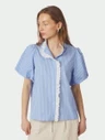 Neo Noir Blouse Ulia Blauw 1