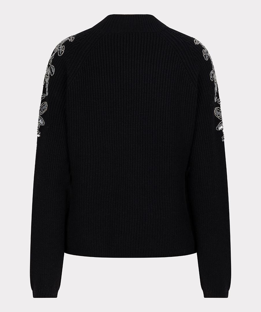 EsQualo Trui W25.27712 Zwart 2