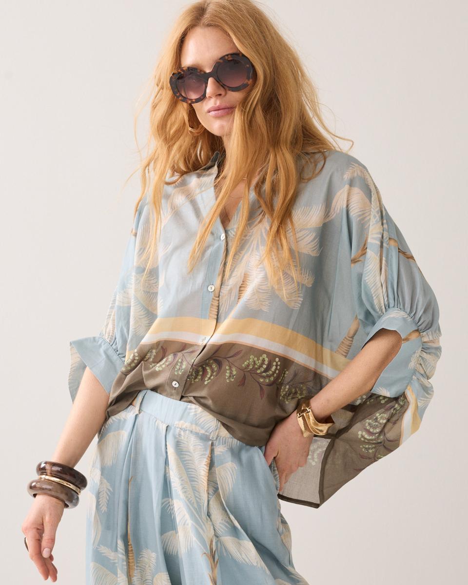 Summum Blouse 2s3496-12451 Blauw 1