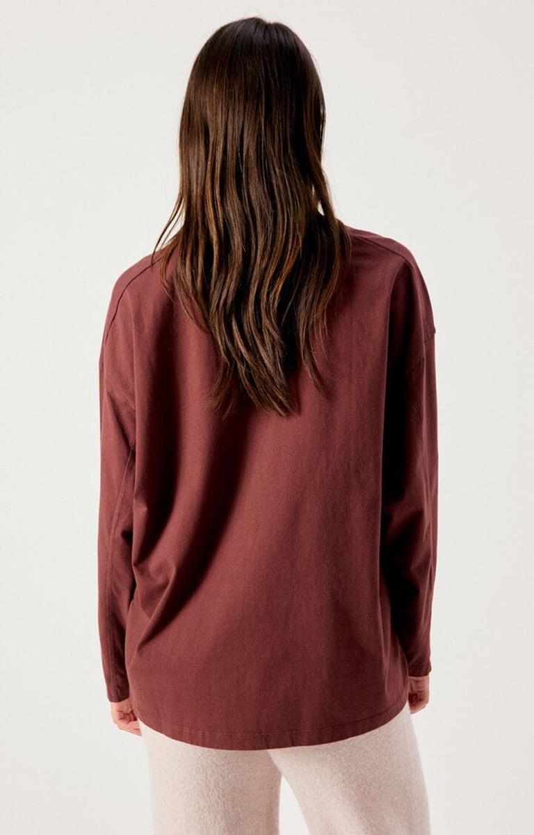 American Vintage Longsleeve Gixy Paars 3
