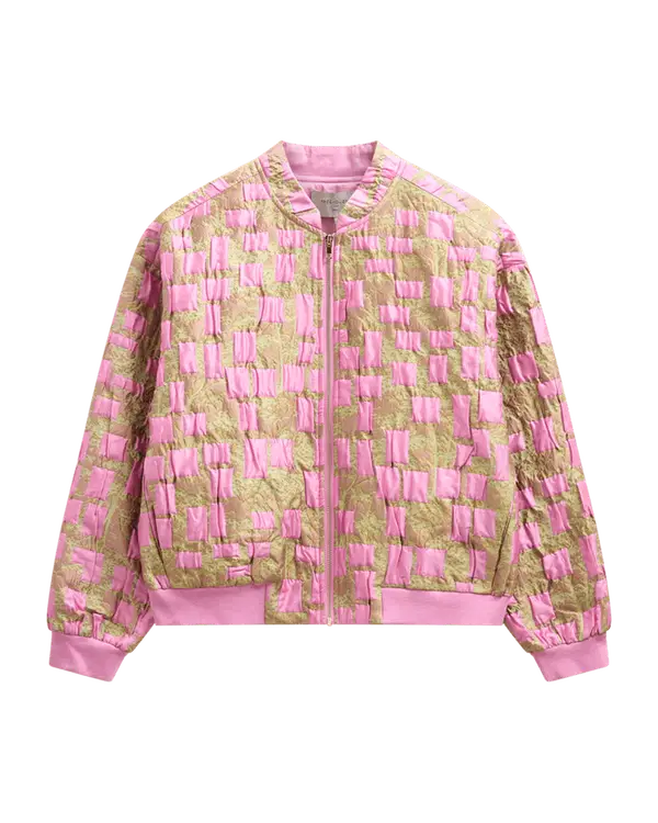 Freequent Blazer Flowy Roze 1