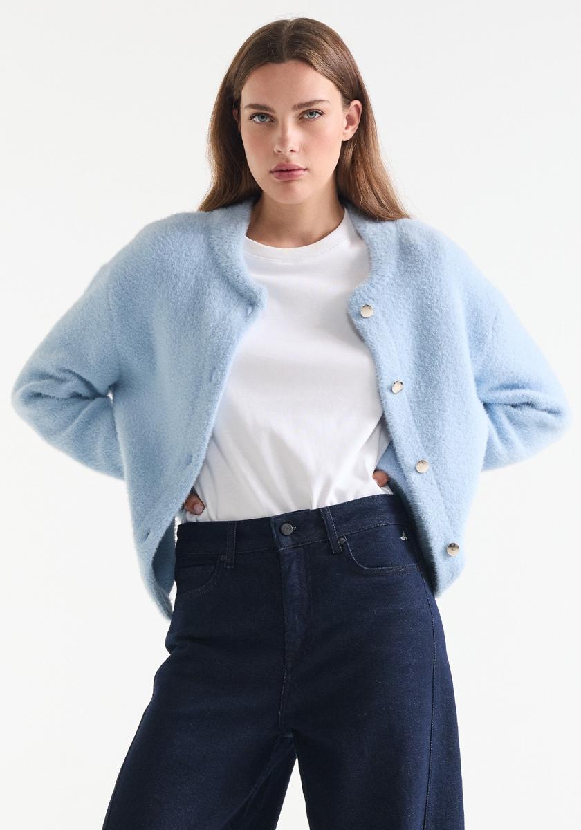 Jansen Amsterdam Vest CLOE W26 Blauw 2