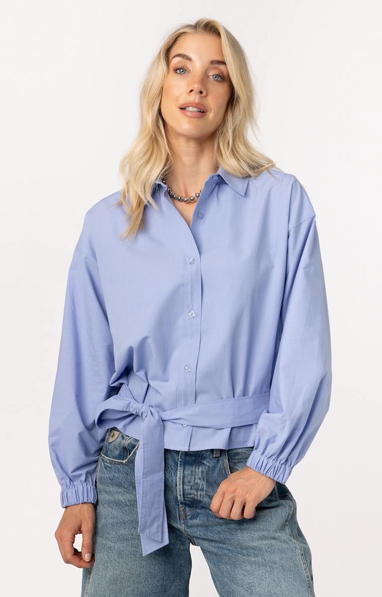 Anna Blouse 48a05-03516H Blauw 1