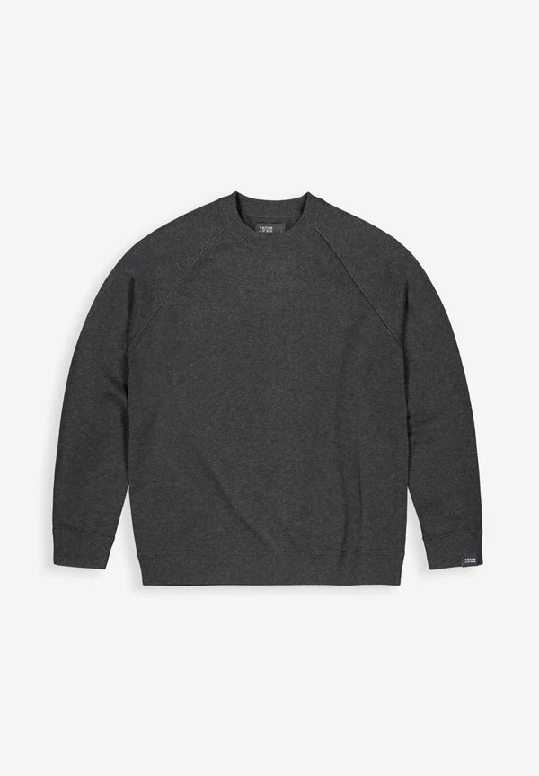 Butcher of Blue Sweater Clifden Sweat Crew Grijs 1
