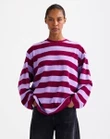 Stieglitz Longsleeve Sellie Paars 1