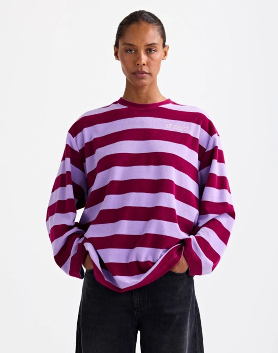 Stieglitz Longsleeve Sellie Paars 1