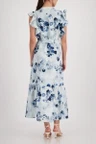 Monari Jurk 410778 Blauw 3