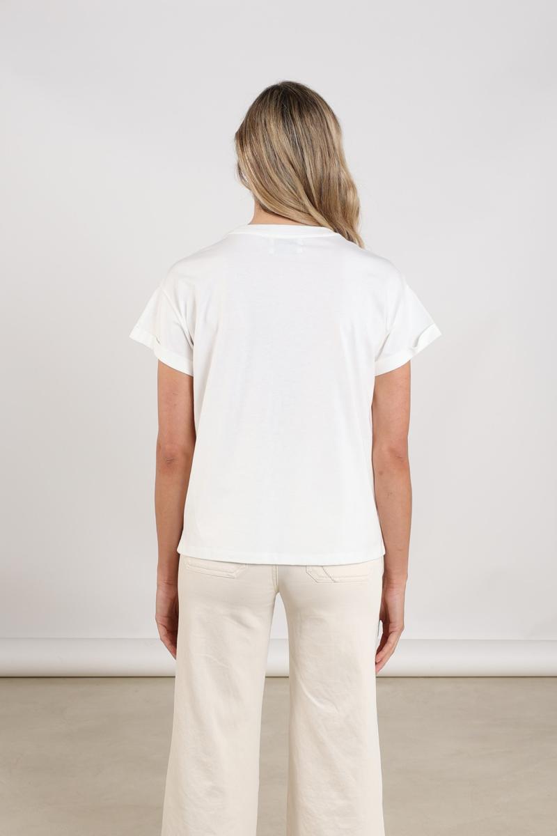 NUKUS T-Shirt Ruth Off-White 3