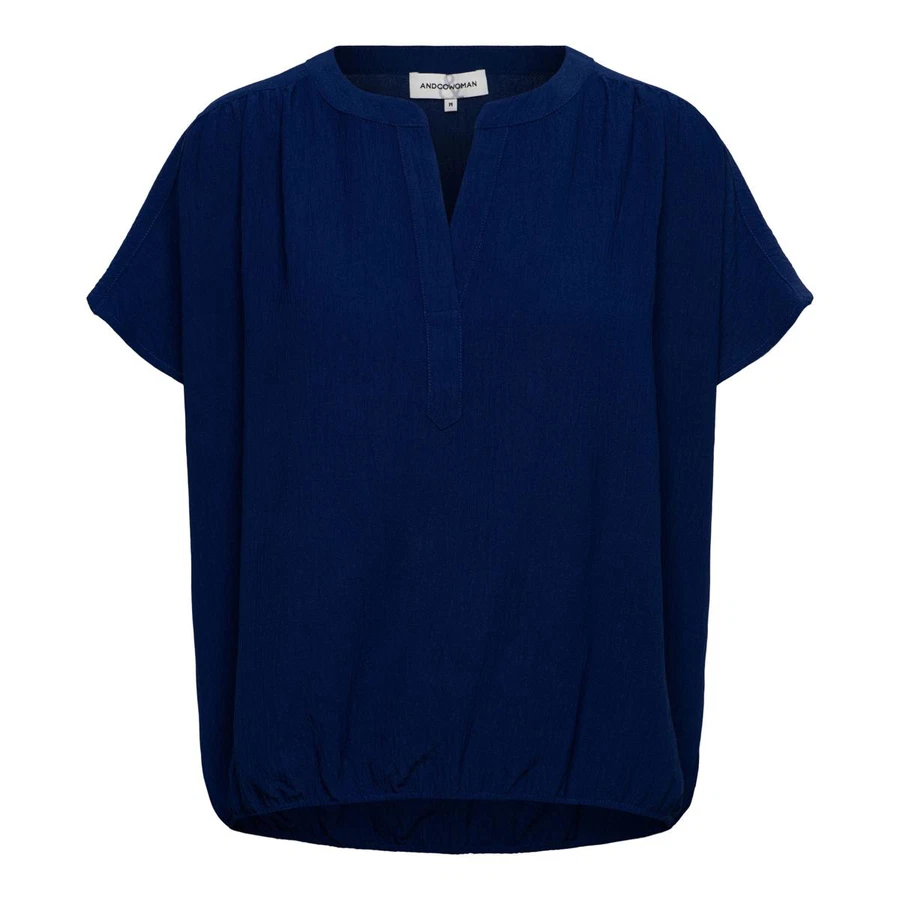 &Co Woman T-Shirt Nola Blauw 2