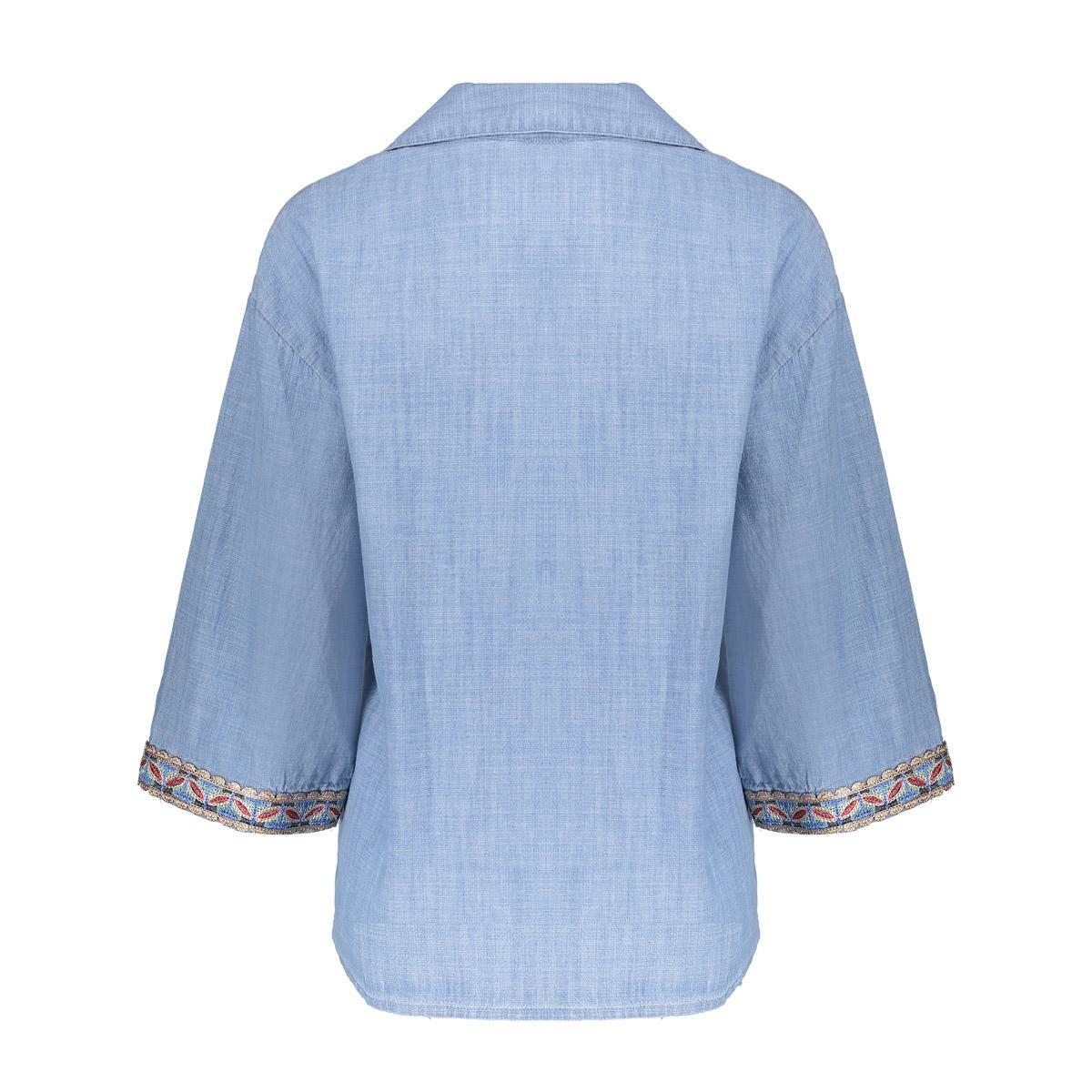 Geisha Blouse 63161-70 Blauw 3