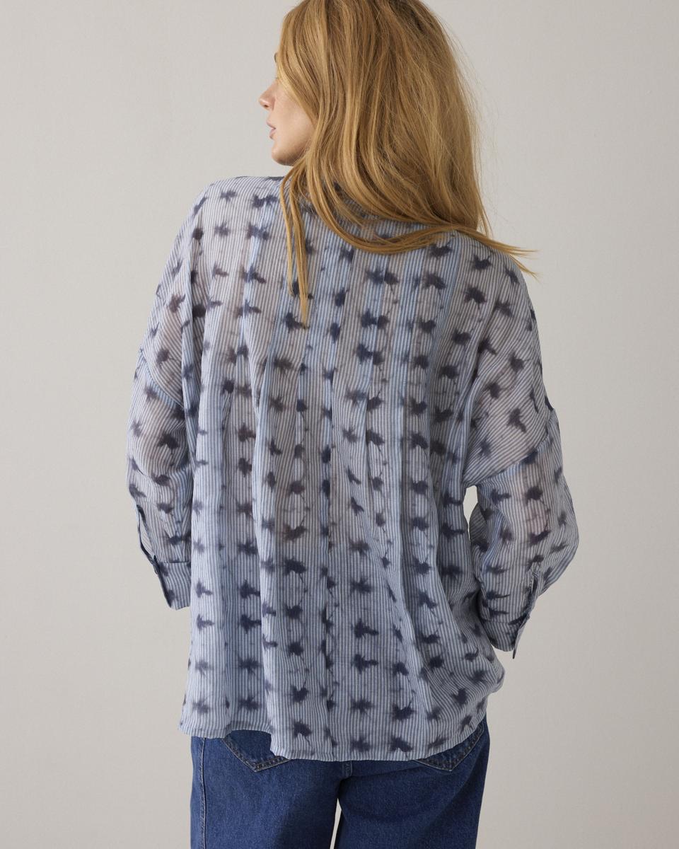 Summum Blouse 2s3463-12368 Blauw 3