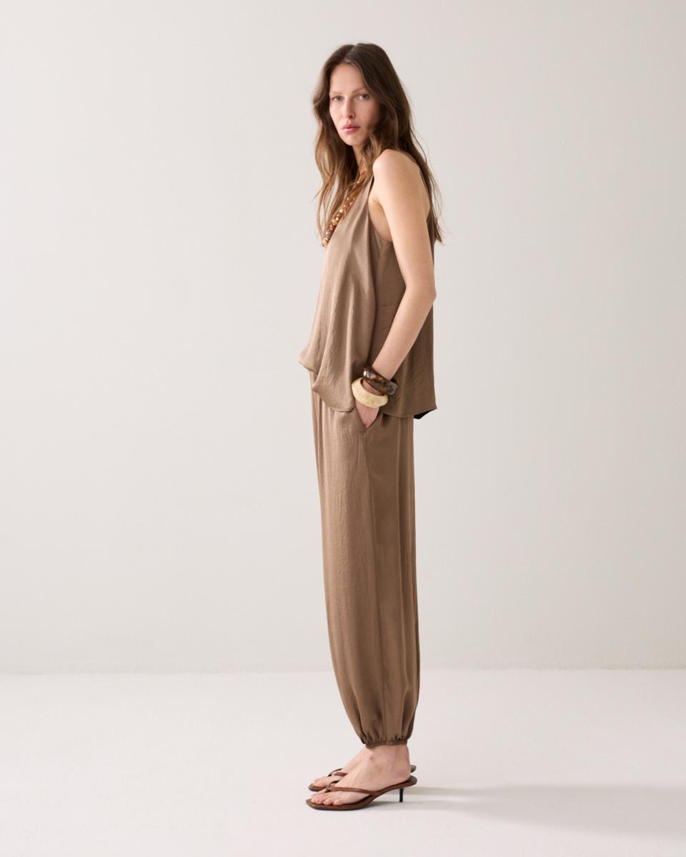 Summum Pantalon 4s2997-11817 Taupe 3
